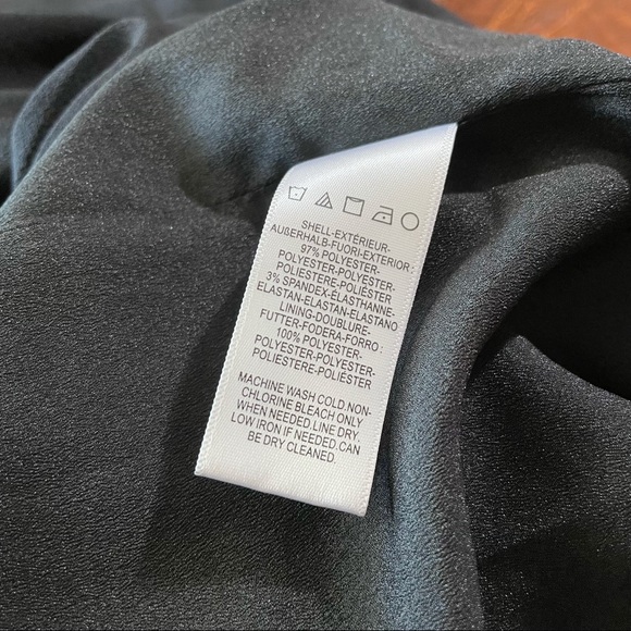 Dress The Population | NWT Ariel Racerback Faux Wrap Crepe Gown - Picture 10 of 10